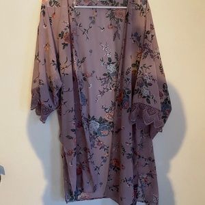Floral cardigan